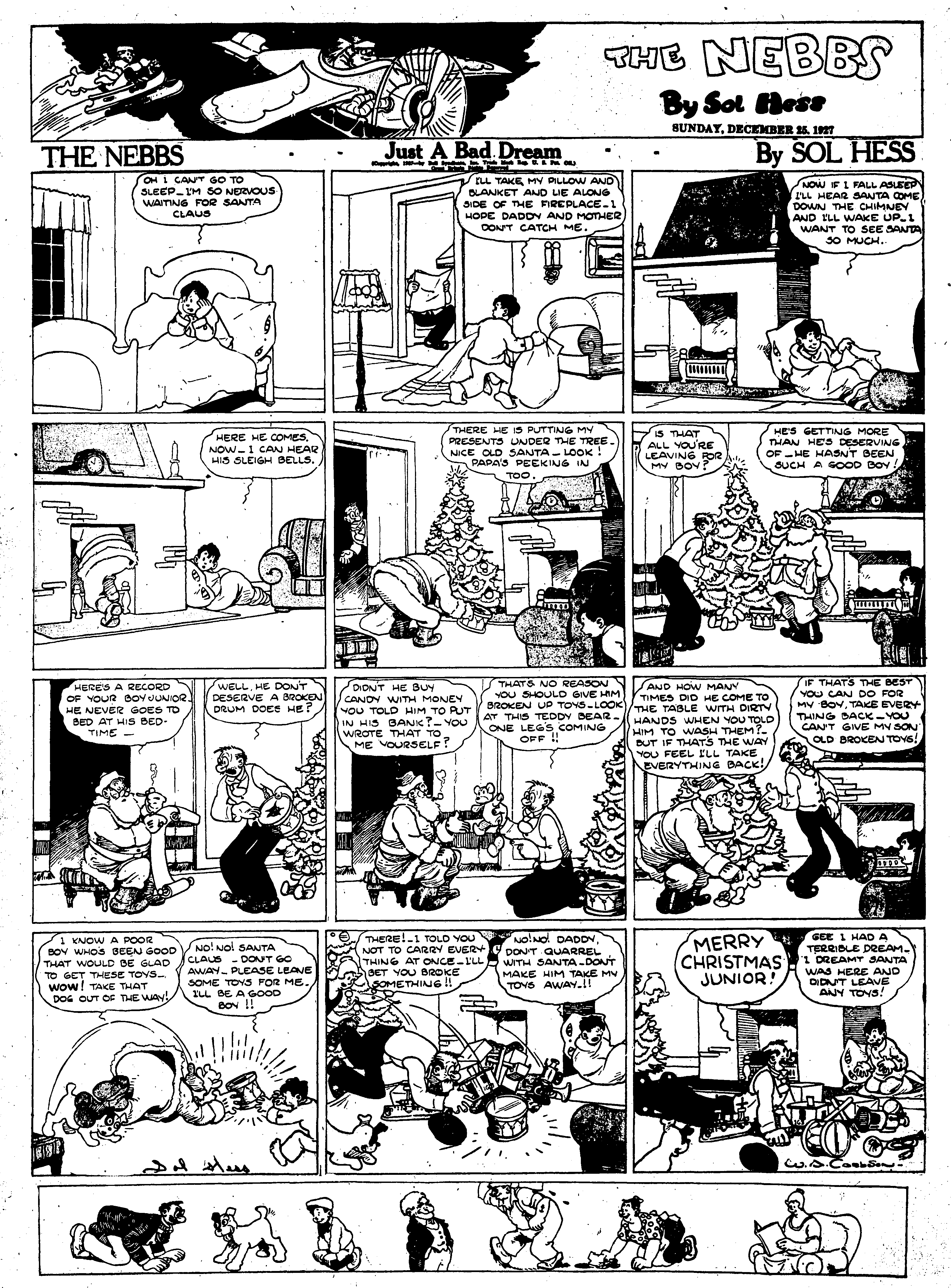 The Nebbs, December 25, 1927
