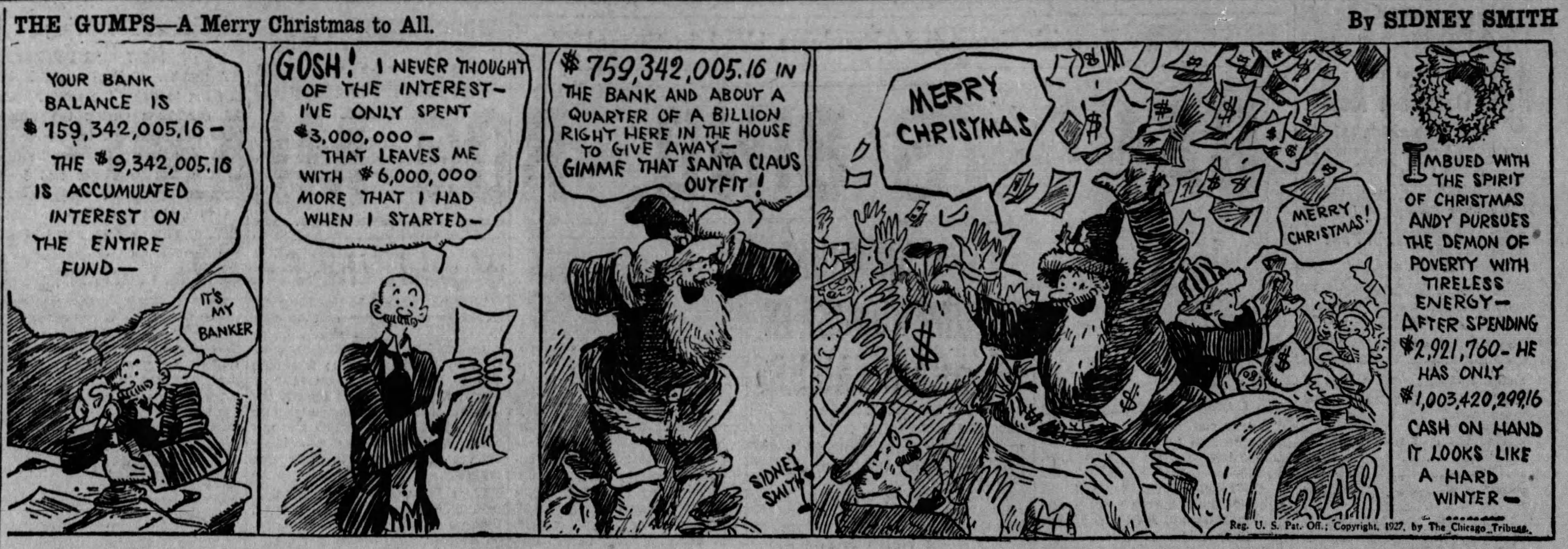 The Gumps, December 24, 1927