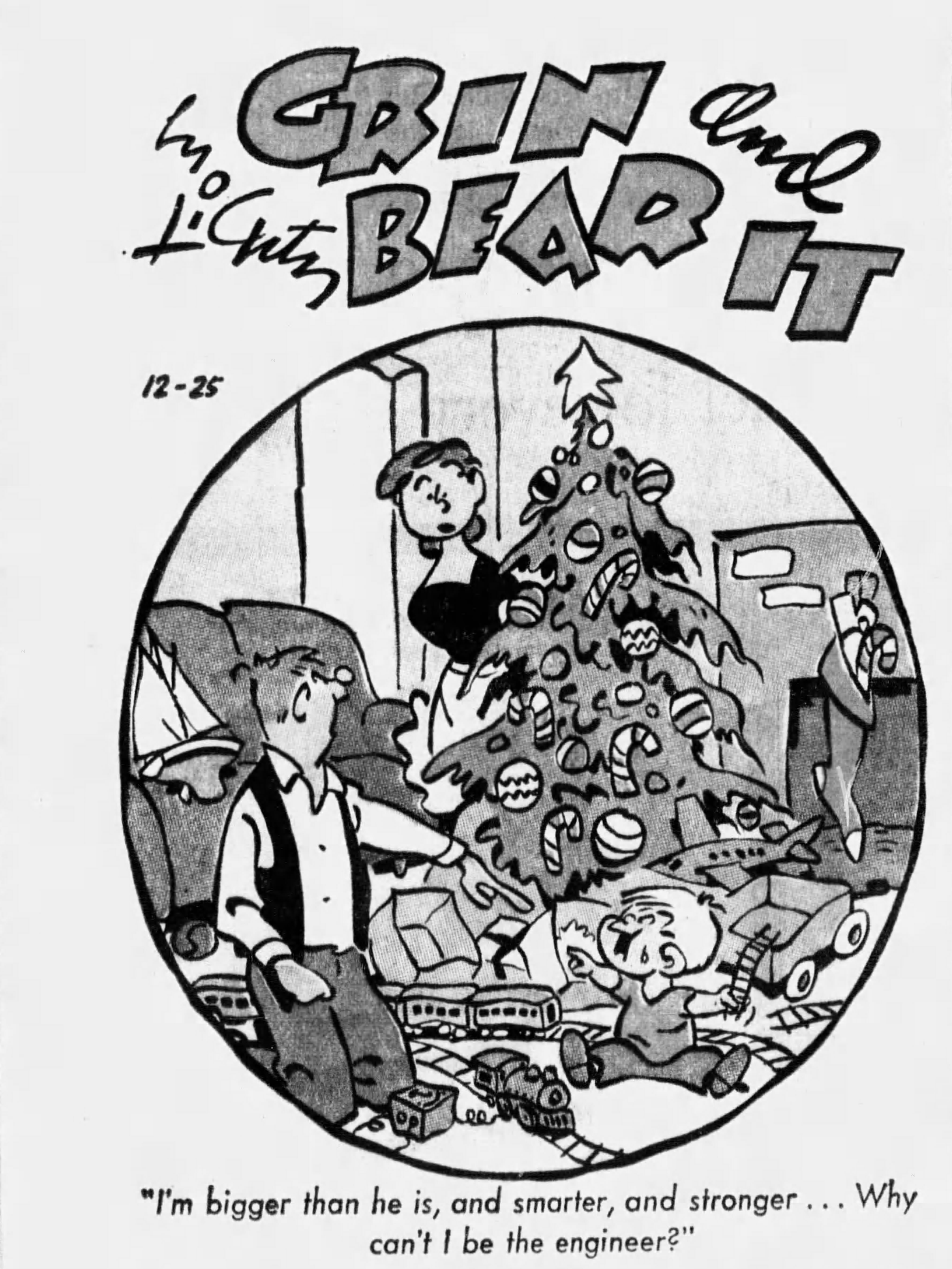 Grin and Bear It, December 25, 1966