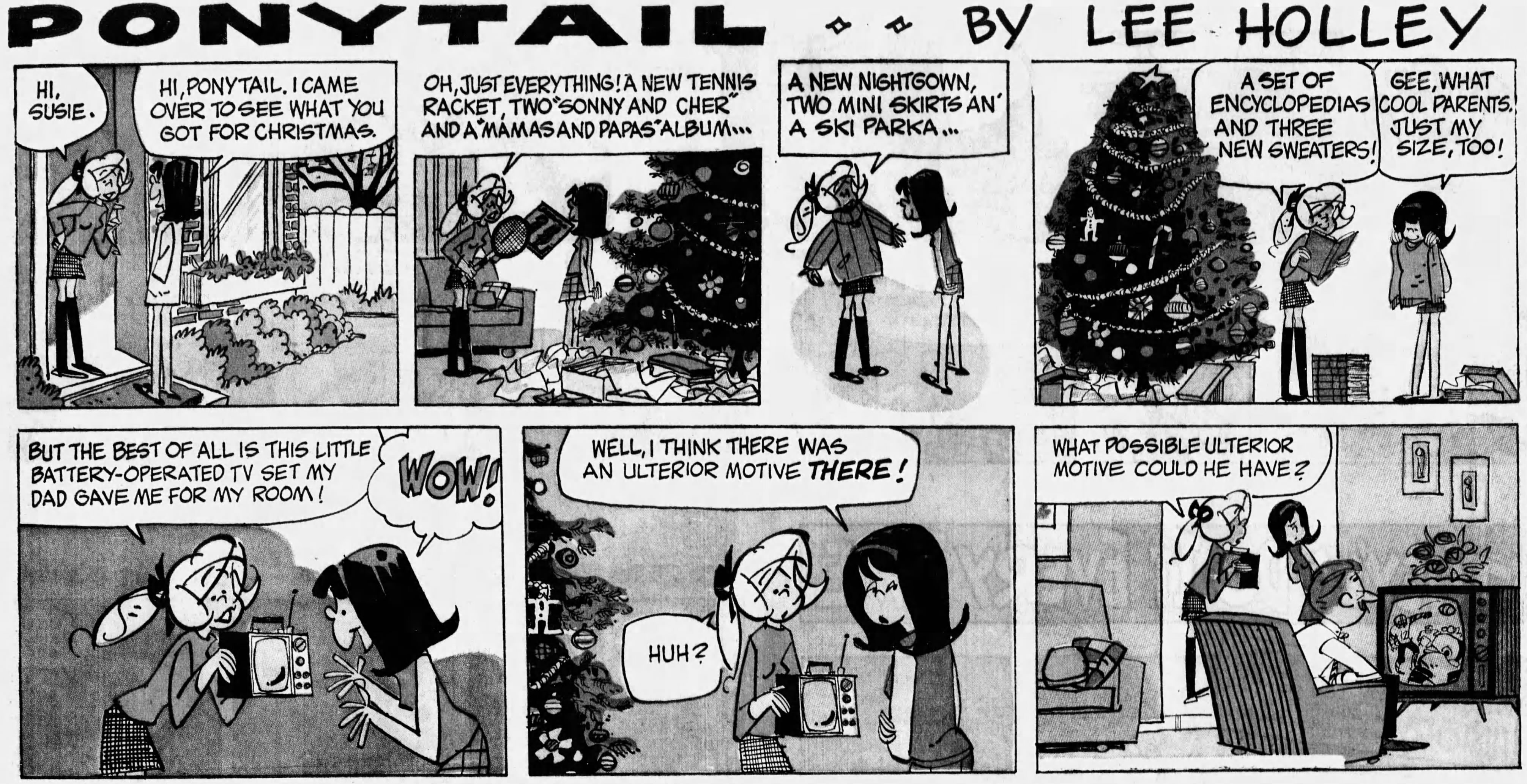 Ponytail, December 25, 1966