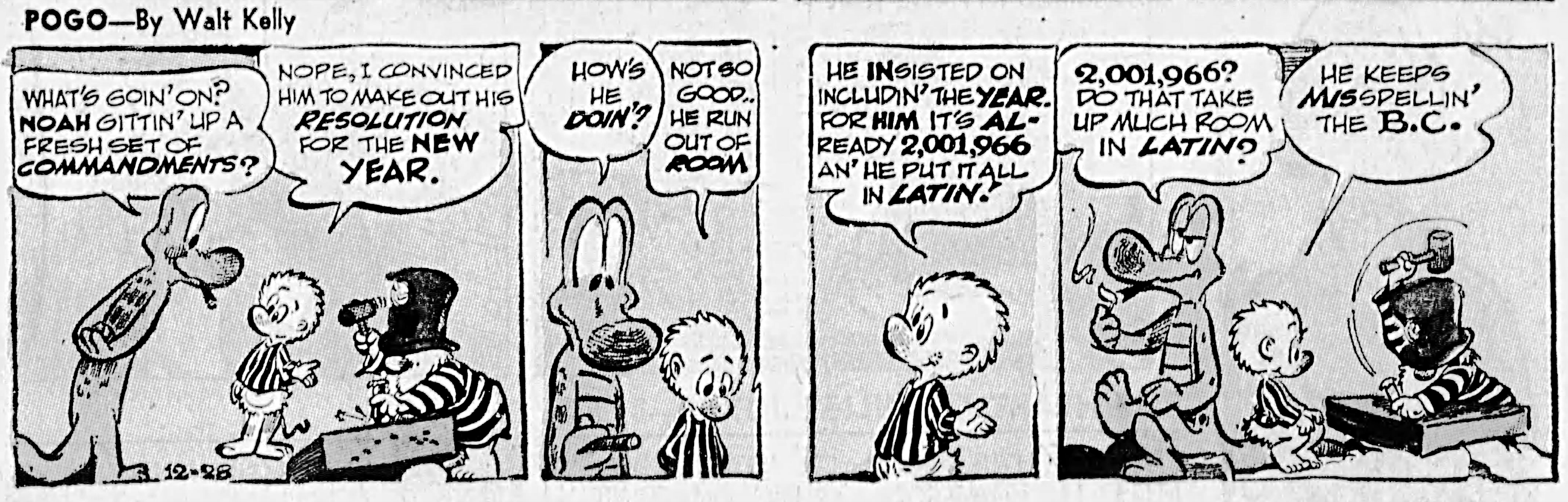 Pogo, December 28, 1966