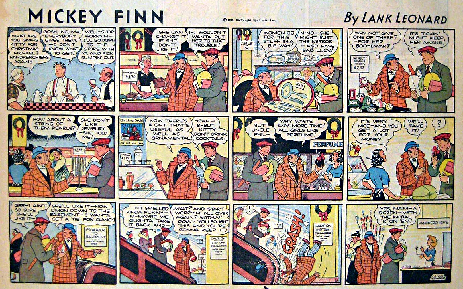 Mickey Finn, December 19, 1937