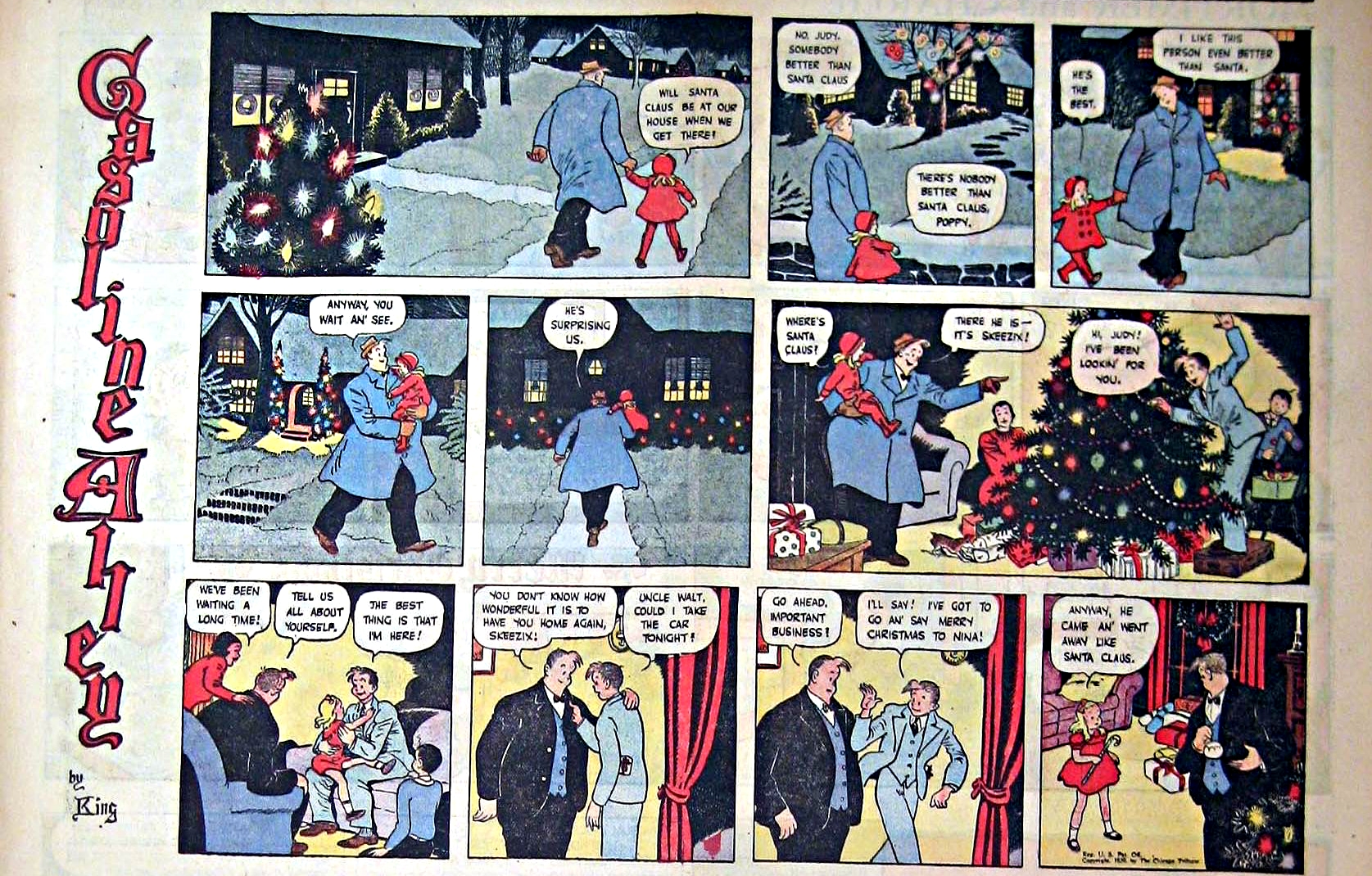 Gasoline Alley, December 24, 1939