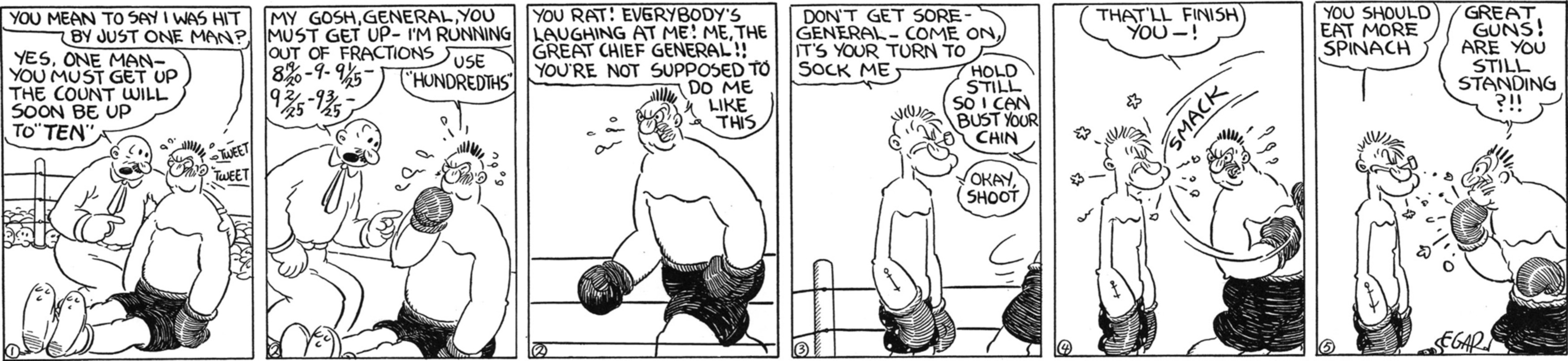 Thimble Theater, July 8, 1931